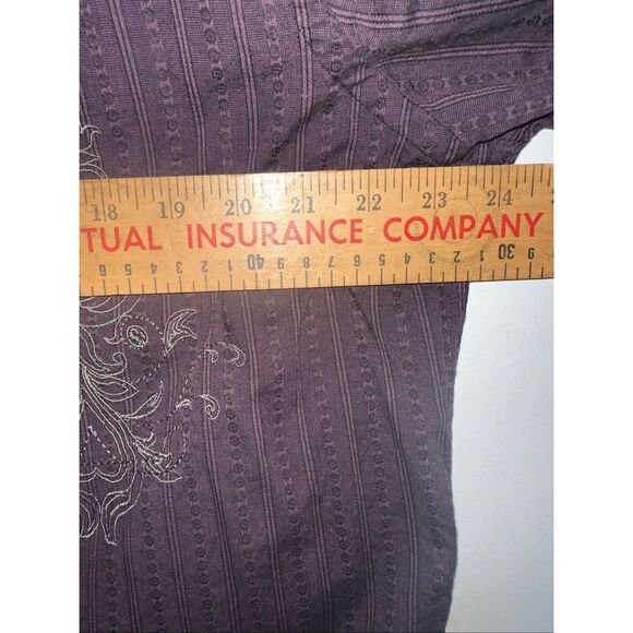 Red Ranch Long Sleeve Western Rodeo Button Up shirt size XL - Picture 5 of 7